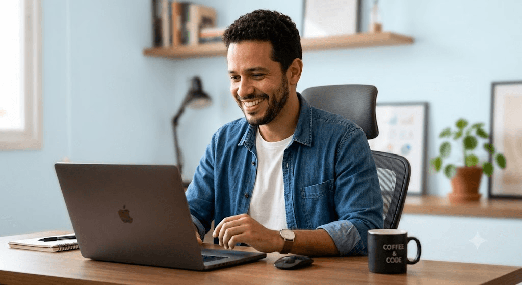 Cliente acompanhando uma negociação de milhas